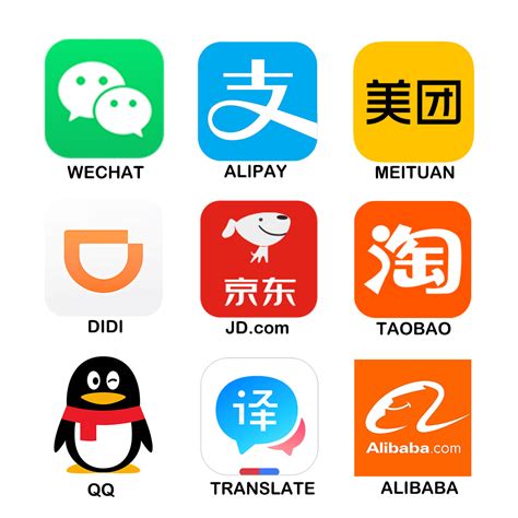 what are the apps used in china